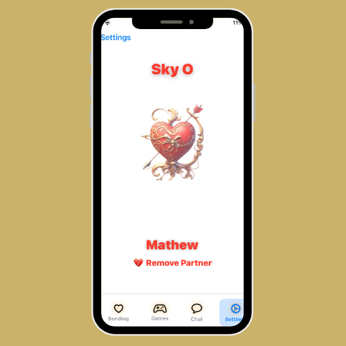 Partners bonded via WifeyApp
